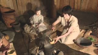 縄文人の生活再現 - YouTube