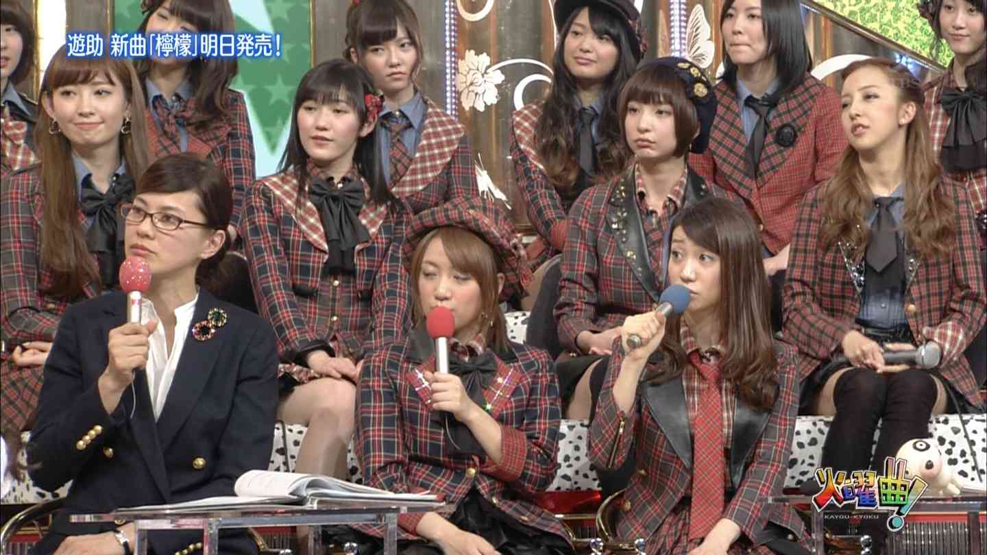 「火曜曲」のAKB48島崎遥香の顔wwww