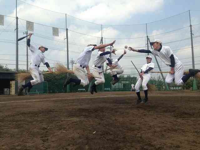 この野球部の写真がすごいｗｗ