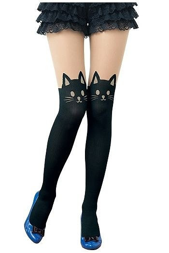 Twitterで話題の「猫タイツ」がめちゃかわいい！ つぶらな瞳のネコちゃんに悩殺される人が続出