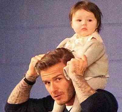 ベッカムの愛娘ハーパーちゃんが可愛すぎる( ´Д｀)=3