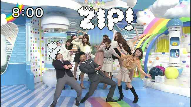 日テレ「ZIP!」の出演者がやらせ暴露ｗｗｗ「ジョジョ立ち」をストレッチで人気と紹介ｗ