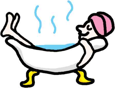 何をしながら湯船につかってますか？