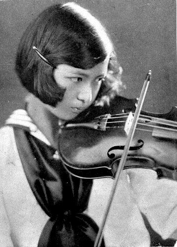 天才バイオリン少女・諏訪根自子が美少女過ぎる