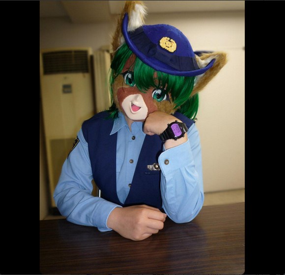 警視庁犯罪抑止対策本部に登場した萌えキャラ『テワタサナイーヌちゃん』が酷いｗｗ