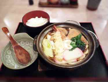 1300円のおうどんをご覧ください