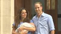英・ウィリアム王子夫妻、ロイヤルベビーをお披露目(TBS系（JNN）) - Yahoo!ニュース