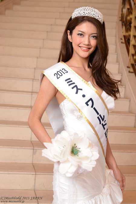 美女モデル・田中道子が「ミス・ワールド2013」日本代表に決定　“圧倒的な輝き”で頂点に