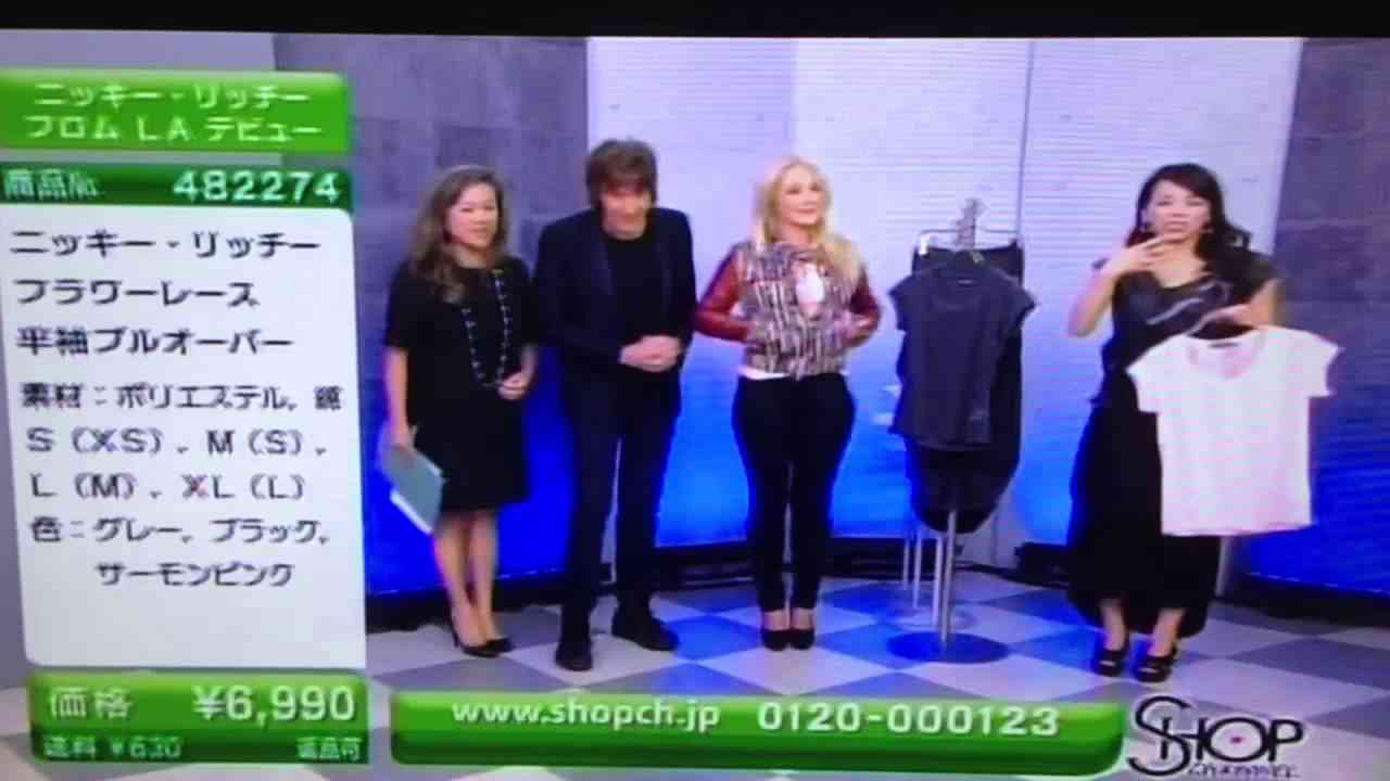 Richie Sambora was live on TV shopping in Japan 2013/08/27 - YouTube