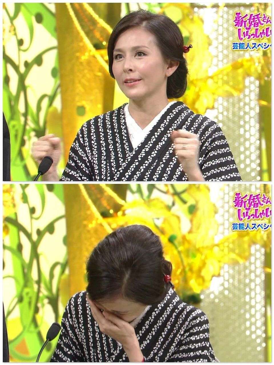 杉本彩の着物姿が美しい…この人はいつまでたっても劣化しないな