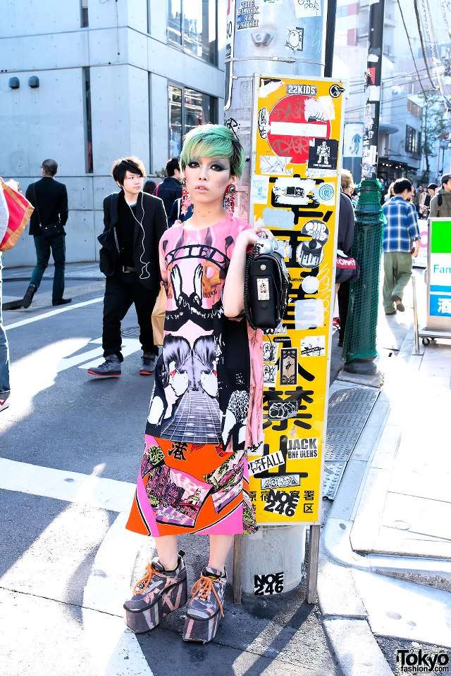 東京のファッションが奇抜すぎると海外で話題にｗｗｗ