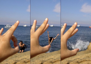 一瞬ビックリする画像