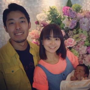 福田萌、愛娘の退院を報告！夫・中田敦彦との3ショット披露