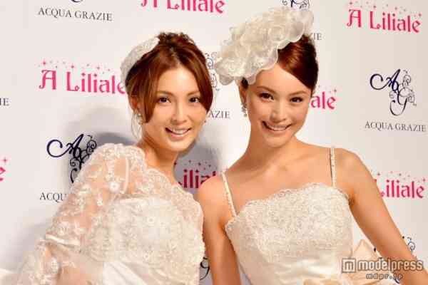 蛯原友里＆押切もえ、花嫁姿で華やか競演　子作り・結婚に意欲？