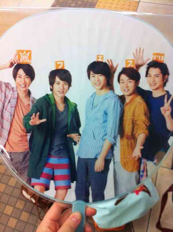 アラフェスでの嵐のグッズが登場