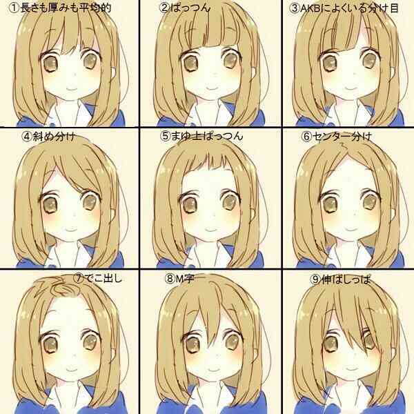 前髪どうしてますか？