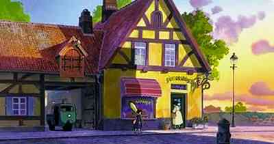 住んでみたいジブリ作品の建物1位 ベーカリーショップ グーチョキパン店 2位 動く城 ガールズちゃんねる Girls Channel