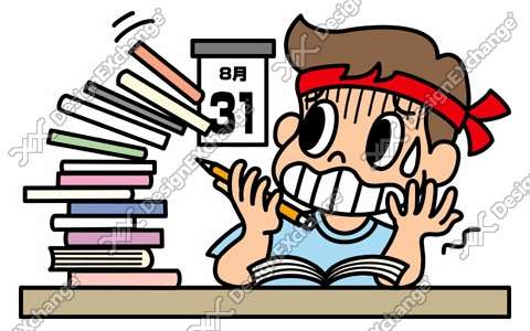 お子さんの夏休みの宿題、どんな具合ですか？