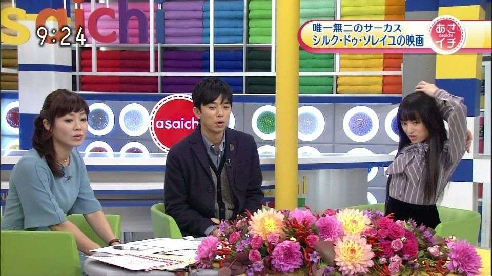 栗山千明のワキ汗がすごいことになってるww