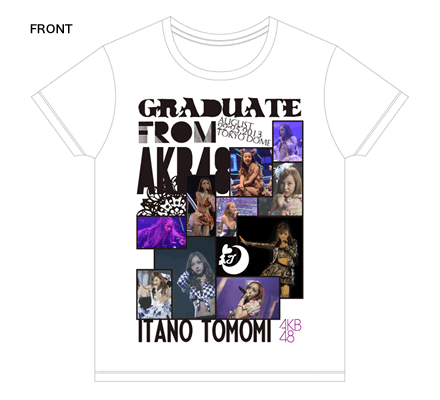 ともちんこと板野友美の卒業記念Tシャツwww