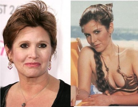 キャリーフィッシャー　劣化　あの女優？【画像】 – 21Jinyinhua 