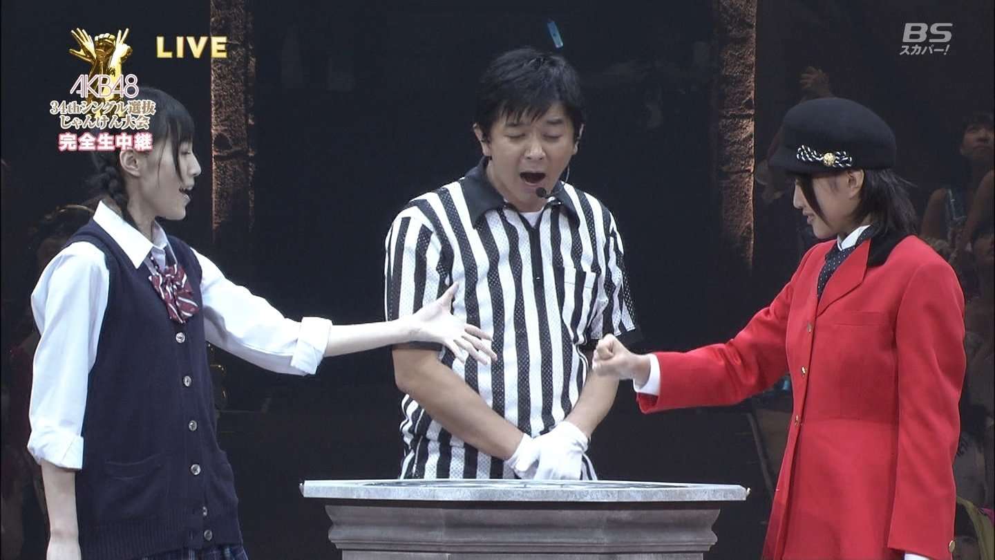 【AKB48じゃんけん大会】松井珠理奈が優勝！選抜初センターに