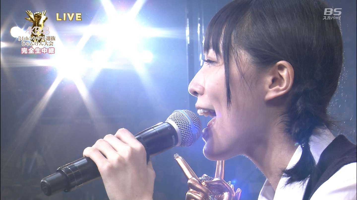 【AKB48じゃんけん大会】松井珠理奈が優勝！選抜初センターに