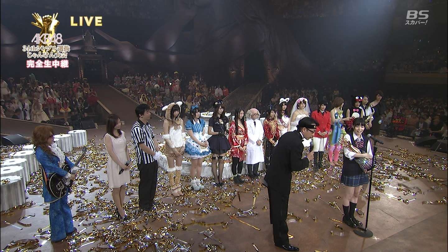 【AKB48じゃんけん大会】松井珠理奈が優勝！選抜初センターに