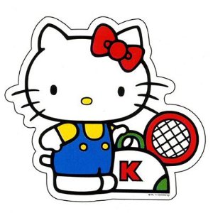 ハローキティのステッカーシリーズが気持ち悪いことになっている
