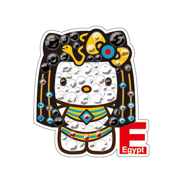 ハローキティのステッカーシリーズが気持ち悪いことになっている