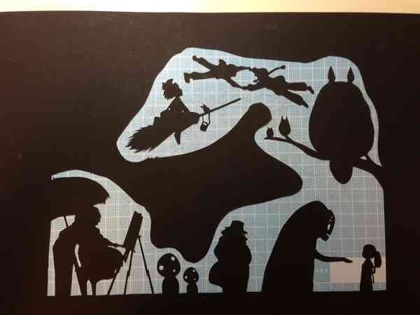 この人のジブリの切り絵がすごすぎる！