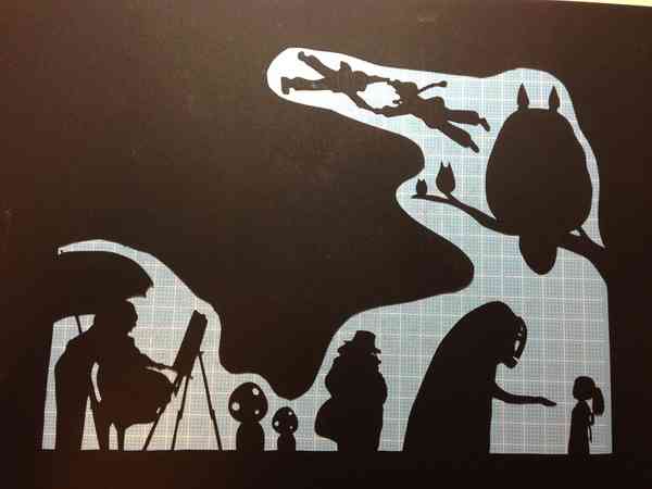 この人のジブリの切り絵がすごすぎる！