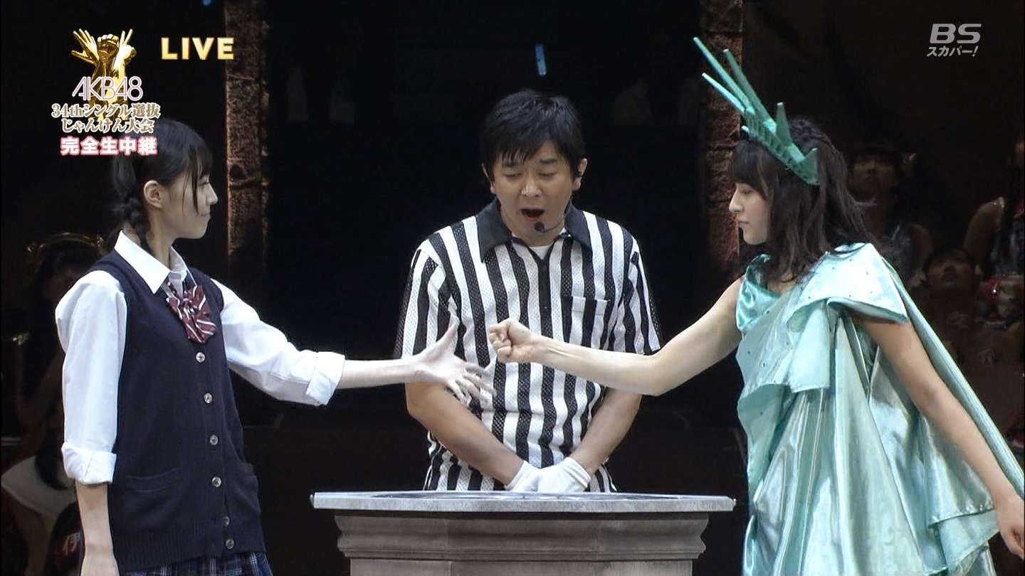 【AKB48じゃんけん大会】松井珠理奈が優勝！選抜初センターに