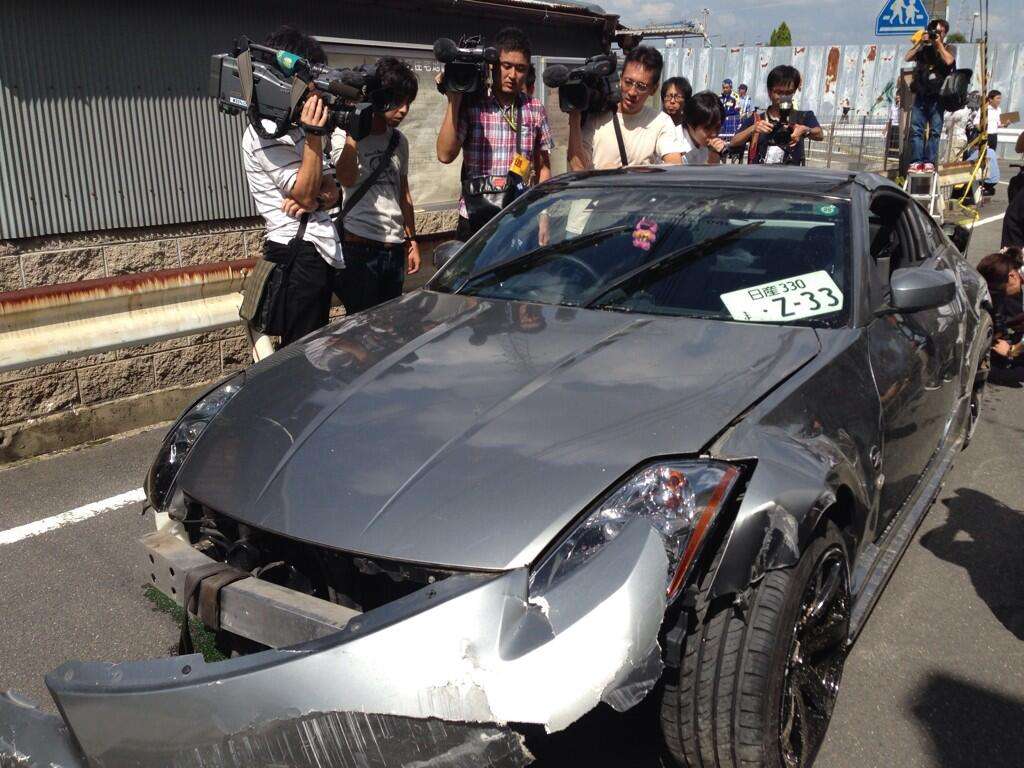 登校中の児童に車突っ込む…小1意識不明の重体