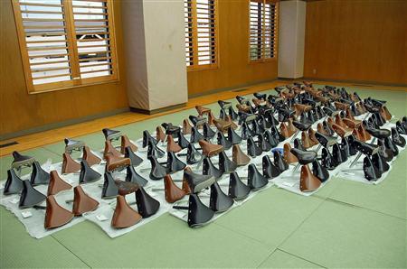 35歳無職男、女性のサドル200個盗む「質感や匂いが好きでなめたり匂いをかいだりしていた」