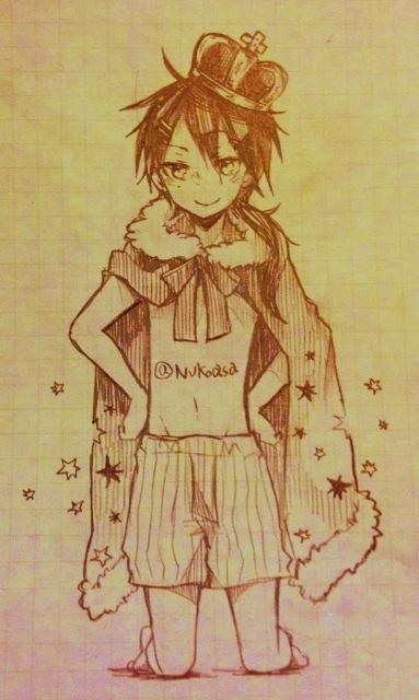腐女子が描いた「男体化した自分」