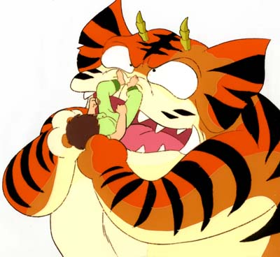 太りすぎた虎が残念過ぎる…