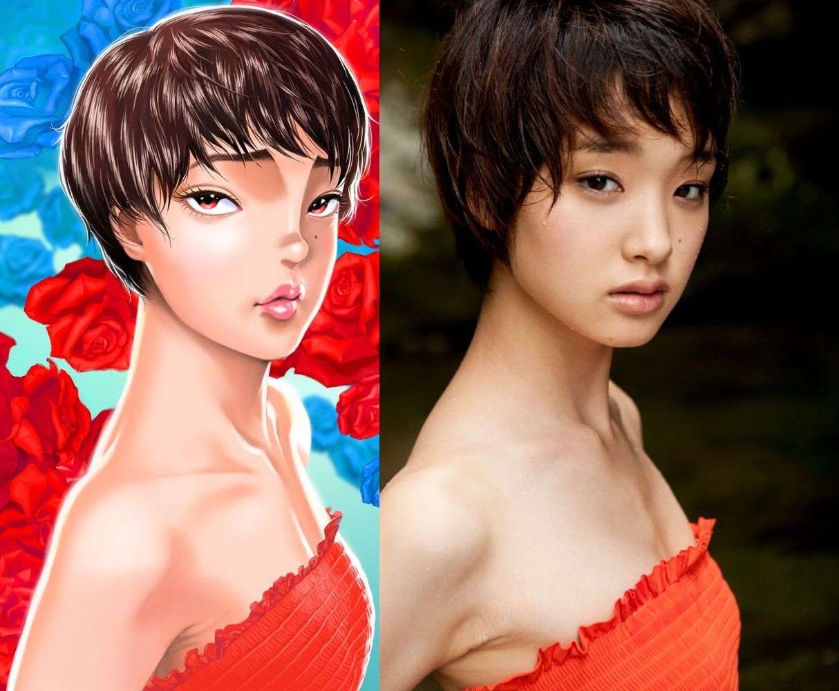 外国人が描いた「剛力彩芽」が可愛すぎると話題に