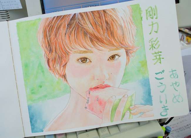 外国人が描いた「剛力彩芽」が可愛すぎると話題に
