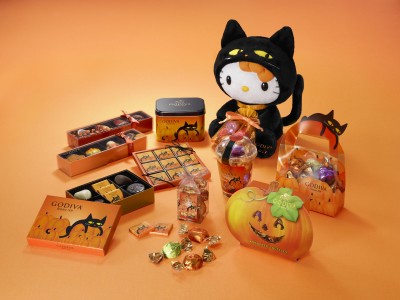 ゴディバからハロウィン限定黒猫キティが発売決定
