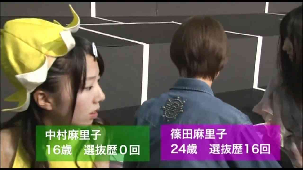 AKB48　じゃんけん大会 -Aブロック編- 篠田麻里子のリアル - YouTube