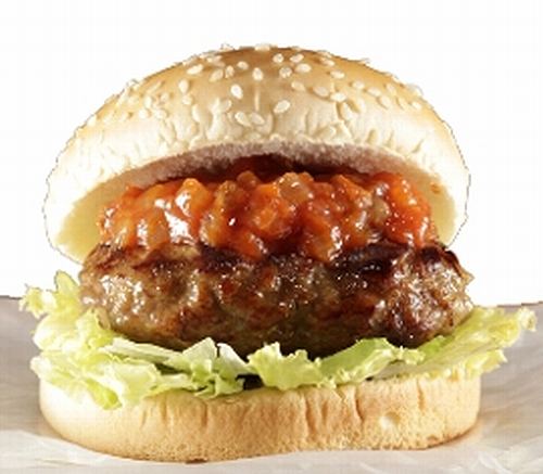 ローソンが店内調理のバーガー、牛100％“肉厚ハンバーグ”が特長。 | Narinari.com