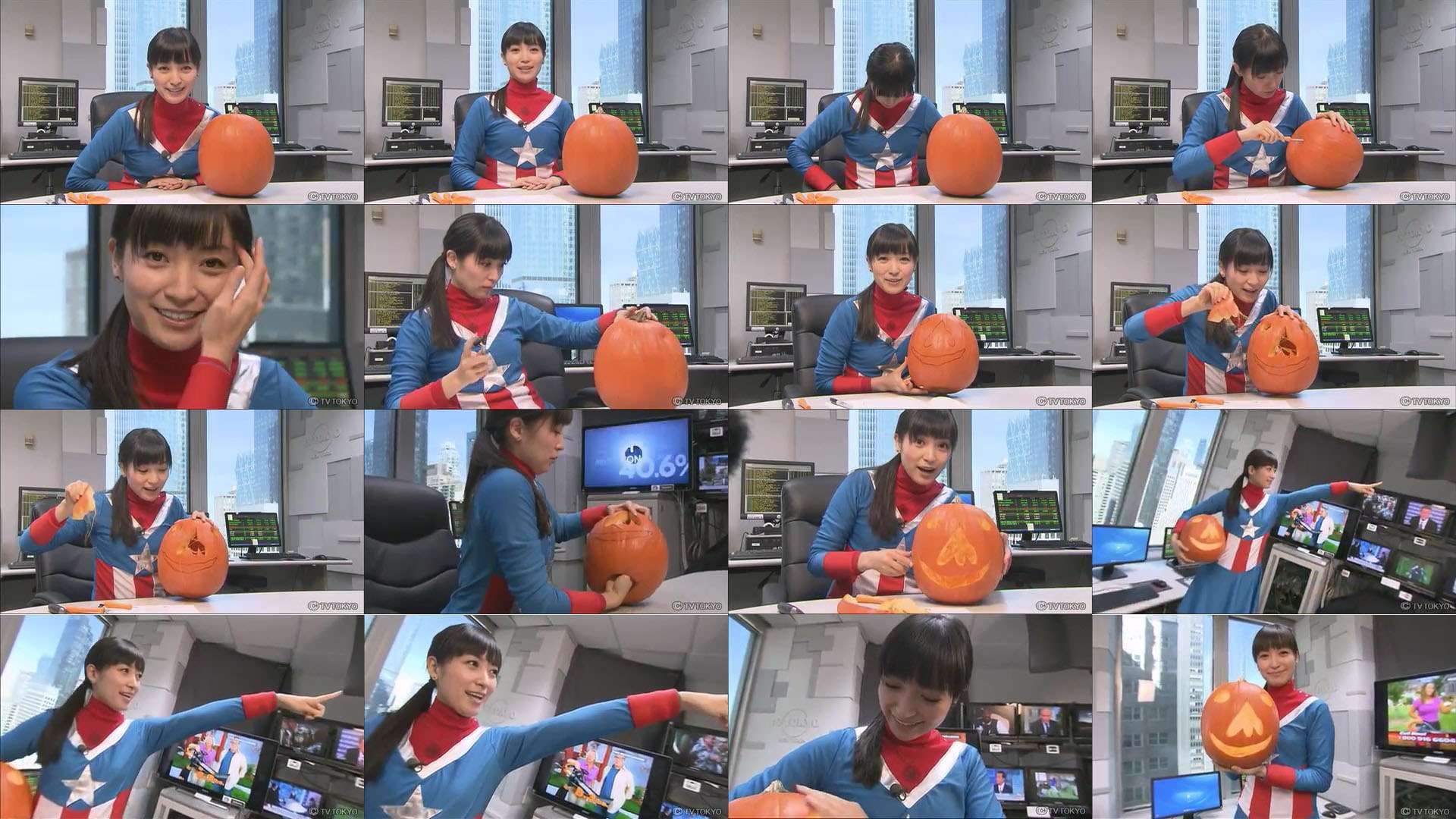 テレビ東京・大江麻理子アナのハロウィンコスプレが可愛いぞ！