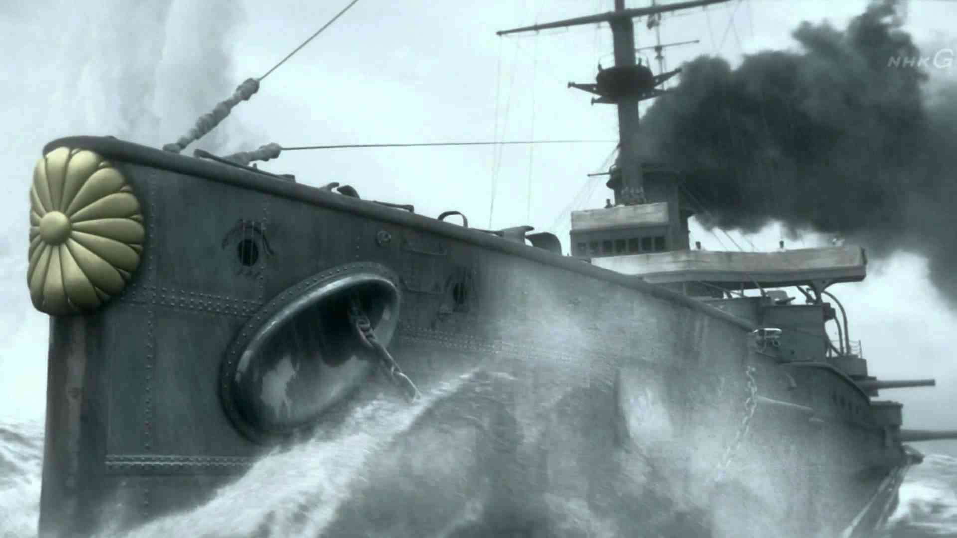坂の上の雲 　 日本海海戦 　  Turning Point  Full HD - YouTube