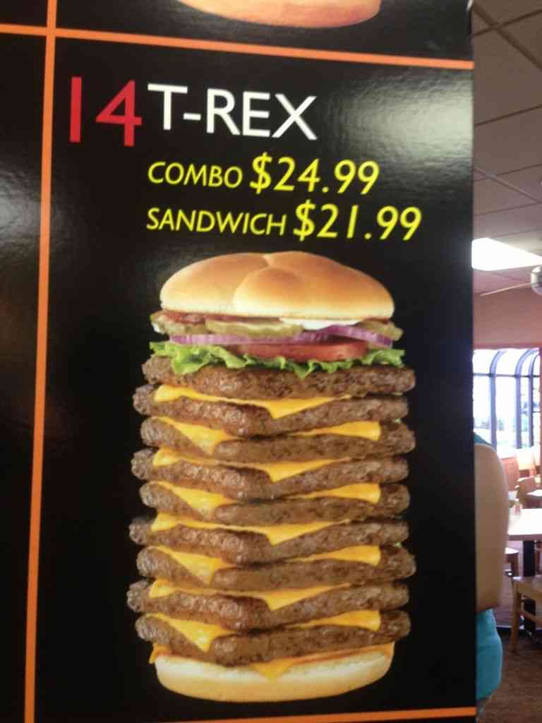 ロッテリアの「全部のせバーガー（1130円）」がマジキチだと話題に