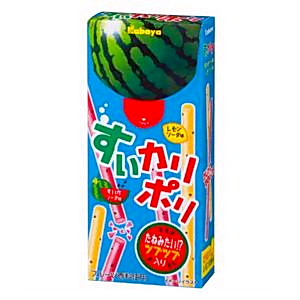 	「すいカリポリ」発売（カバヤ食品） 2008年6月4日｜新製品ニュース/糖類・菓子｜食の情報源－日本食糧新聞社－食品業界ニュース