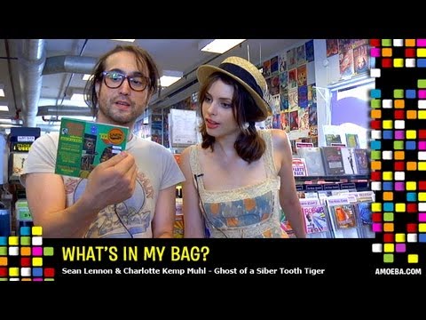 GOASTT (Sean Lennon & Charlotte Kemp Muhl) - What's In My Bag? - YouTube