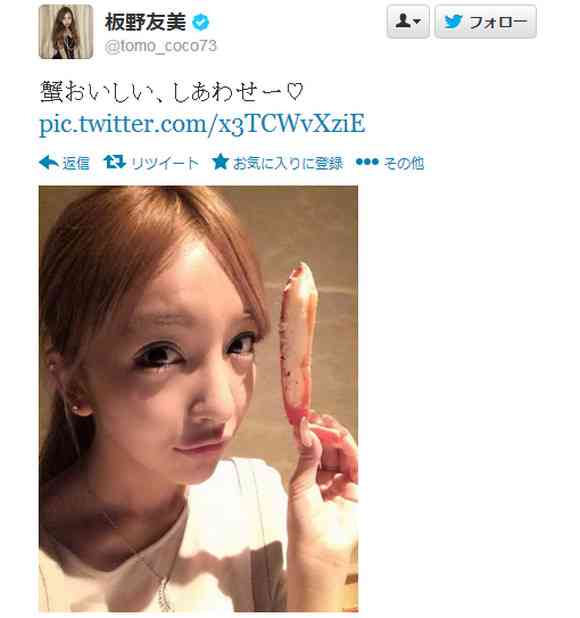 元AKB48板野友美の強烈なファンが板野さんが蟹を食べて激怒「ともちんは蟹を食べられるかもしれないが俺はカニカマをつまみにワンカップ飲んでる」 | ロケットニュース24