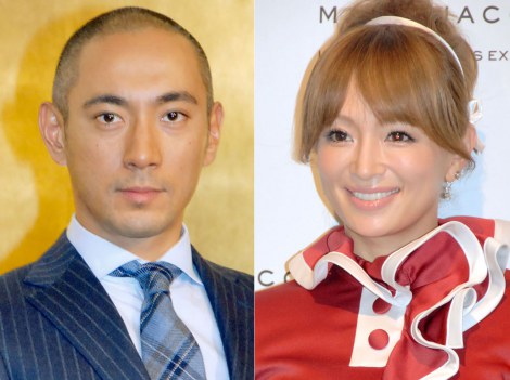 市川海老蔵、浜崎あゆみの米国人婚約者に驚き「俺似？」「まじっすか？」