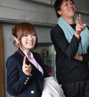 【広島】紺野あさ美アナ来た！野村ポッ - プロ野球ニュース : nikkansports.com